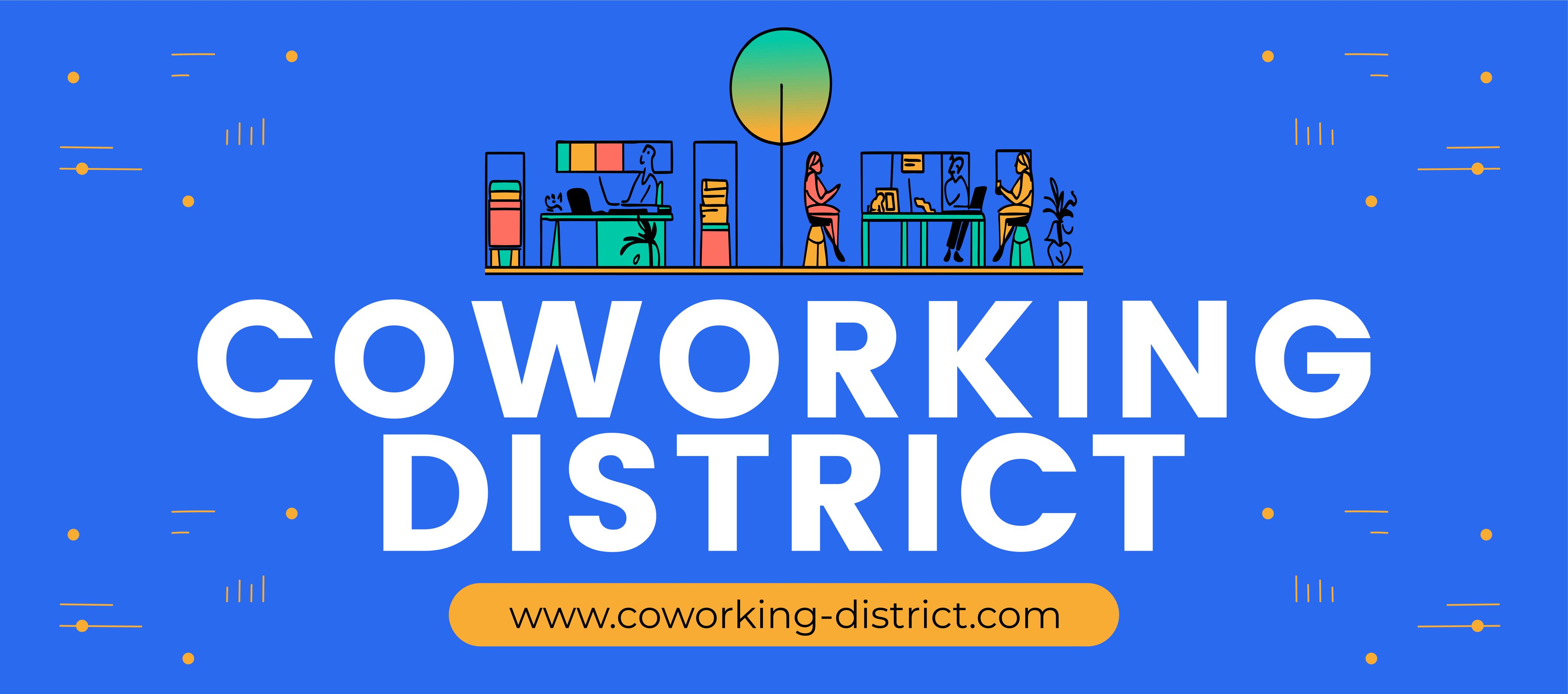 Coworking District Logo
